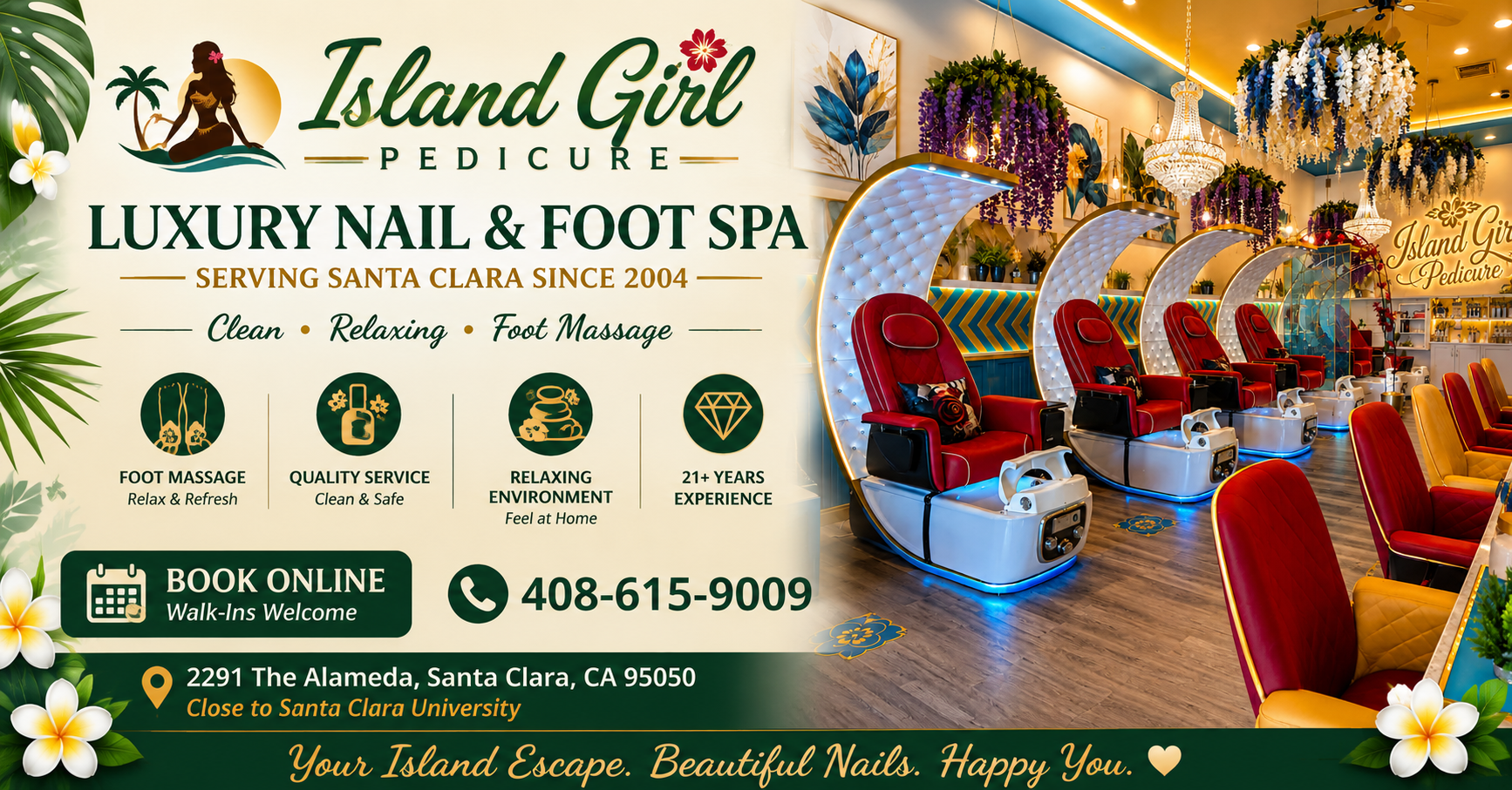 Island Girl Pedicure cover